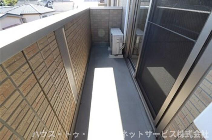 ステラ前ヶ崎のバルコニー