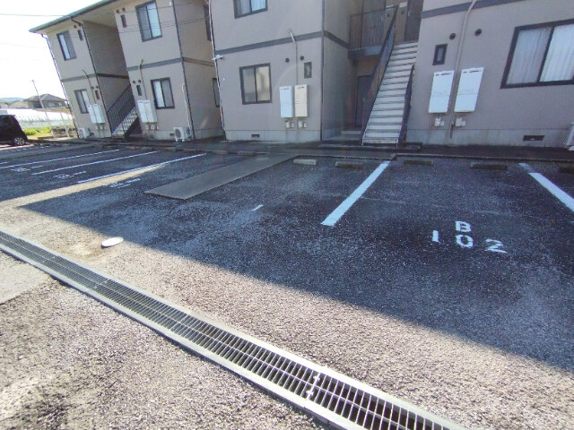 グリーンパークＢの駐車場