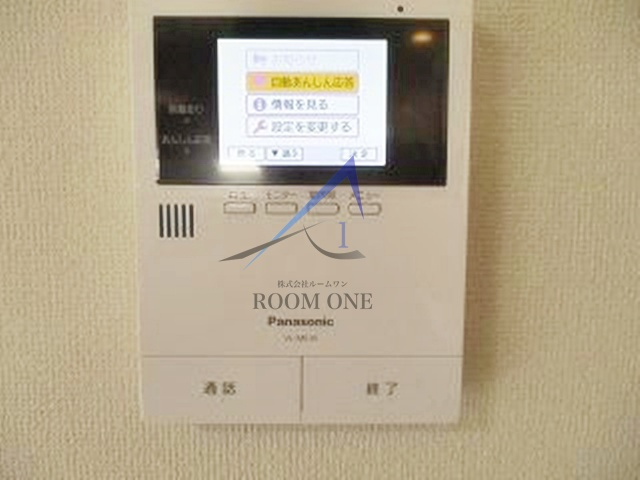 ラシュレＫのセキュリティ|モニター付インターホンです。