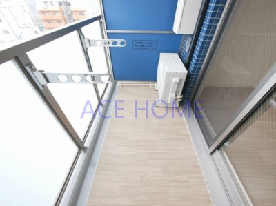 【バルコニー】 | プレサンス谷町九丁目駅前