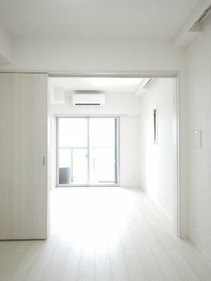 【居間・リビング】 | ガーラ・プレシャス東大島 | ホワイトフローリング 