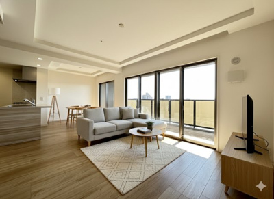 【居間・リビング】 | オーヴィジョン佐賀グランテラス  | ※イメージ画像のため、実際とは一部異なります。