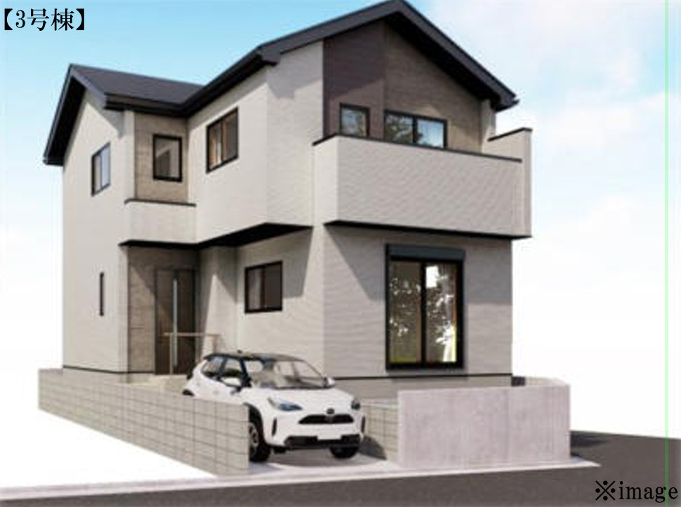 新築/和光市白子３丁目　９期の外観|外観のイメージパースです