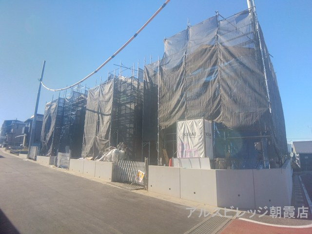 新築/和光市白子３丁目　９期の前面道路含む現地写真