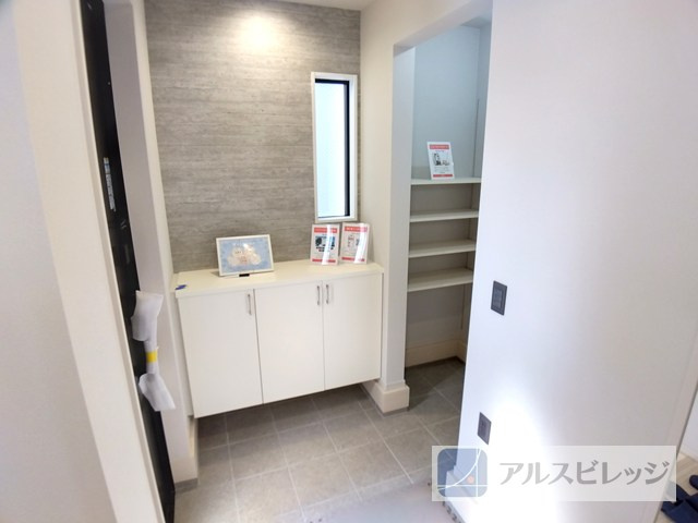 新築/和光市白子３丁目　９期の玄関|落ち着いた玄関です