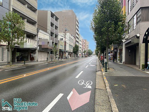 上京ハウス4号棟の周辺