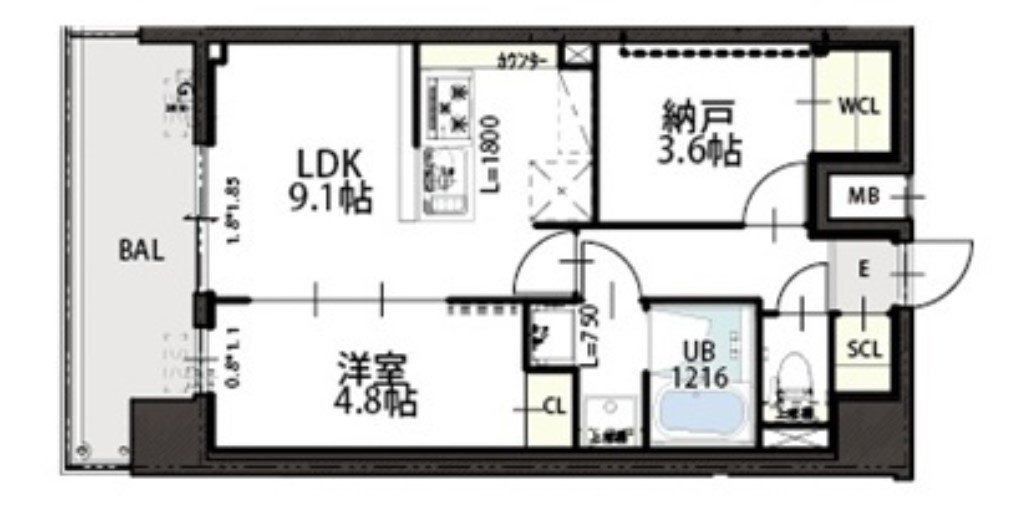 Grand Luceの間取り