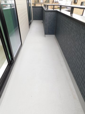 名古屋市中川区下之一色町字松蔭７丁目の新築一戸建のバルコニー|◇バルコニー◇　　南面で陽当り良好なワイドバルコニー♪　洋室２部屋から出入りできます！