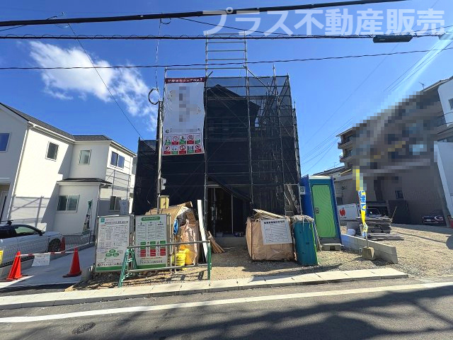 【外観】 | 福岡市中央区笹丘2丁目1期　3号棟（全5棟）【仲介手数料無料・0円】 | 現地写真。同じ物件を見るなら、プラス不動産販売にお任せ下さい。