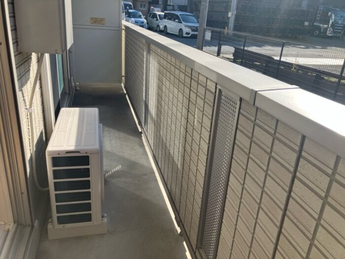 ウィルモアＭ２のバルコニー