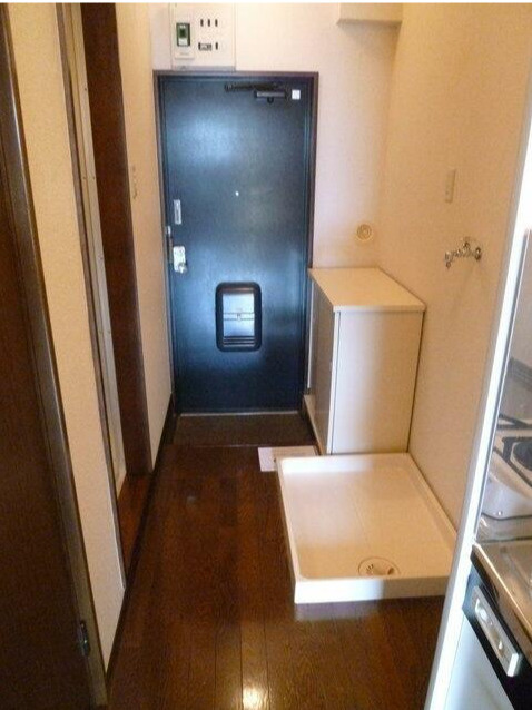 野沢パークハイツ　礼金0　バストイレ別　最上階の玄関