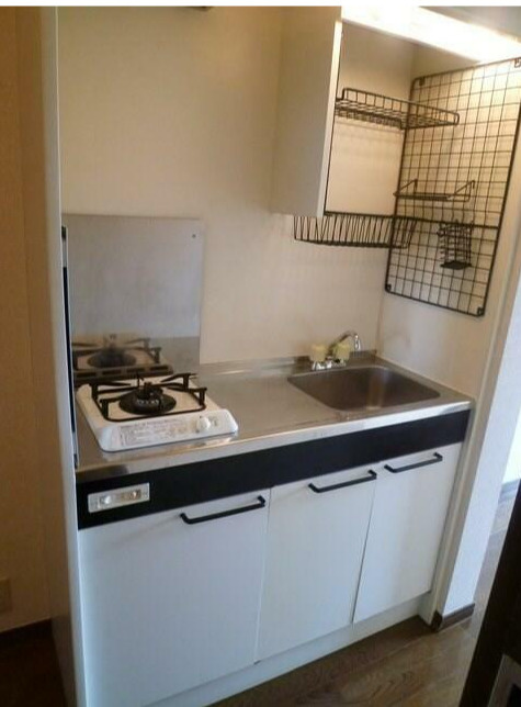 野沢パークハイツ　礼金0　バストイレ別　最上階のキッチン