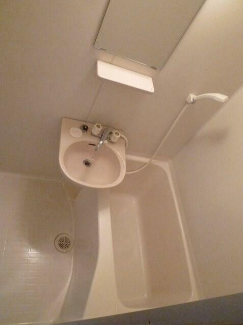 野沢パークハイツ　礼金0　バストイレ別　最上階の浴室