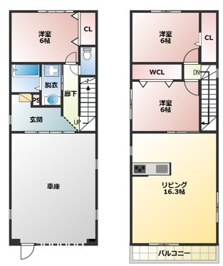Ｙ’ｓＲH ーＡの間取り