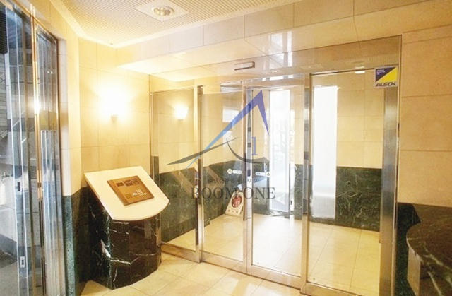 ライツェント築地のエントランス|エントランスです。