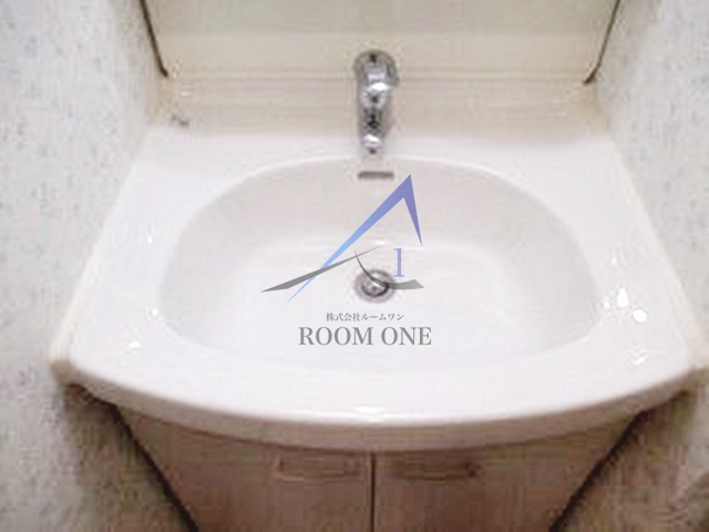 ライツェント築地の洗面所|洗面台です。