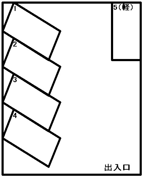 新都心山城駐車場の外観