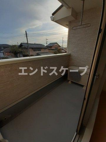 ルミナスローズⅡのバルコニー|高崎、前橋のお部屋探しはエンドスケープまで！お客様の理想お聞かせ下さい♪