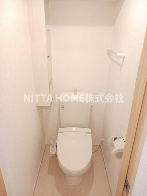 ブライト岡崎のトイレ|温水洗浄付きのトイレです◇