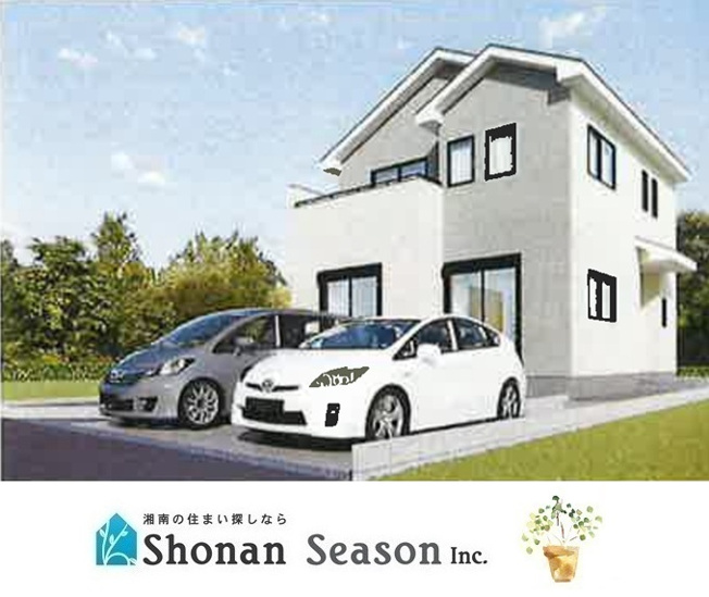 【外観】 | 全３棟から選べる♪お庭あり！ゆとりあるお住まいで生活できます◎
カースペース２台あり☆
