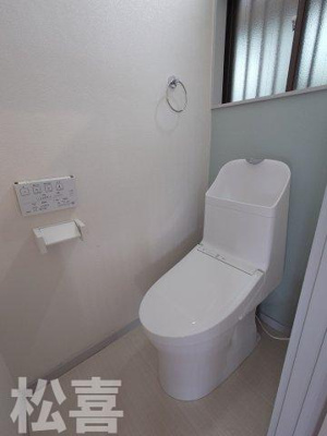 【トイレ】 | 本牧三之谷テラスハウス | コンパクトで使いやすいトイレです