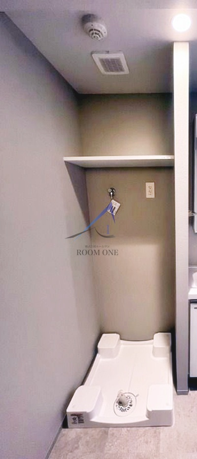 クレイシアIDZ浅草の設備|洗濯機置き場です。