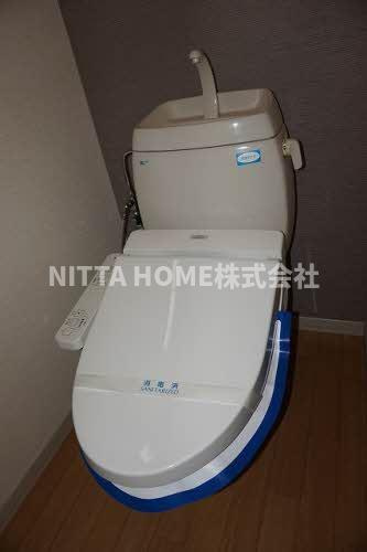 ピュア・コートのトイレ|暖房洗浄便座のトイレです＊