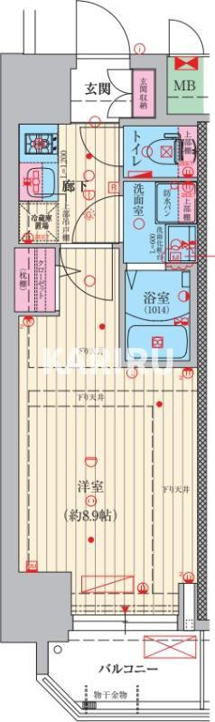 ファーストフィオーレ北大阪リアンの間取り