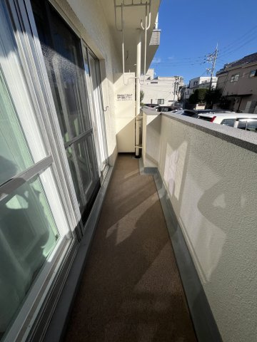 ビレッタ百道のバルコニー|お洗濯にも便利なバルコニー付き