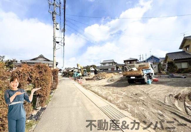 松山市東野５丁目の売地の外観|おしゃれな外観です