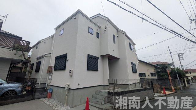 藤沢市片瀬３丁目４－５２新築戸建ての外観|おしゃれな外観です