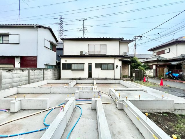 杉並区上高井戸3丁目　新築戸建の外観|2025.10.24撮影

現地ご見学希望・資料請求などお気軽にお問い合わせ下さい！
03-5990-5201