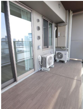 【バルコニー】 | HARUMI FLAG SUN VILLAGE B棟（晴海フラッグサンビレッジB棟）