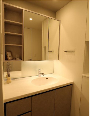 【洗面所】 | HARUMI FLAG SUN VILLAGE B棟（晴海フラッグサンビレッジB棟）