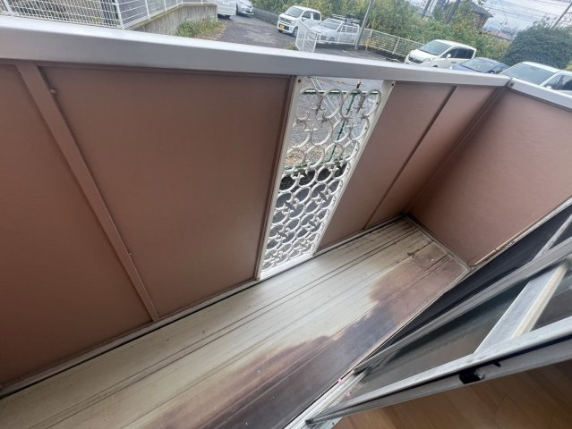 さくらハイツのバルコニー