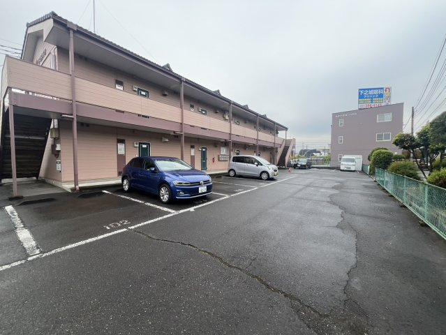 さくらハイツの駐車場