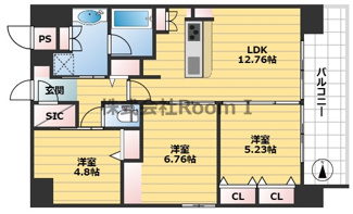 【間取り】 | S-RESIDENCE天満橋ar