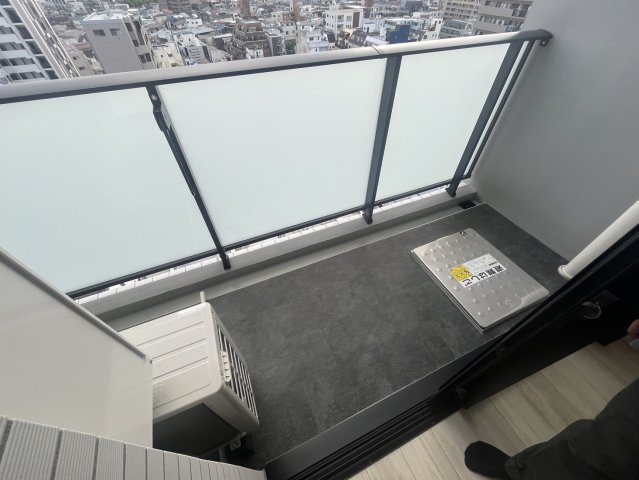 Augusta Residence 新小岩のバルコニー