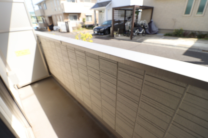 セジュール西台３のバルコニー