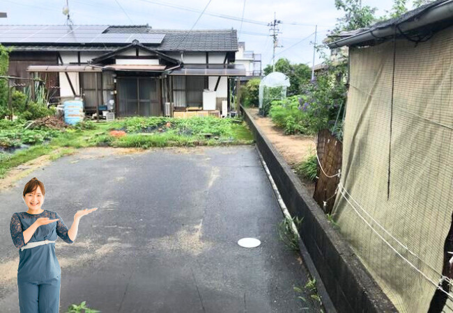 松山市安城寺町の売地