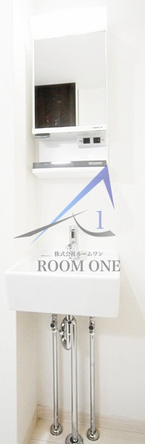 グランクオール江古田の洗面所|独立洗面台です。