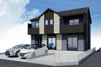 【外観】 | 瀬谷区南瀬谷1丁目  1号棟 4期 | イメージパース（完成時に現況と異なる場合は現況優先となります）