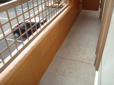 【バルコニー】 | リバティハイツ | ベランダ（イメージ）