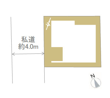 板橋区若木3丁目　準急停車駅　快適コンパクト住宅　限定1棟の区画図