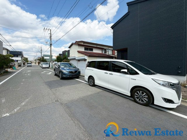 新築戸建　茅ヶ崎市緑が浜の前面道路含む現地写真
