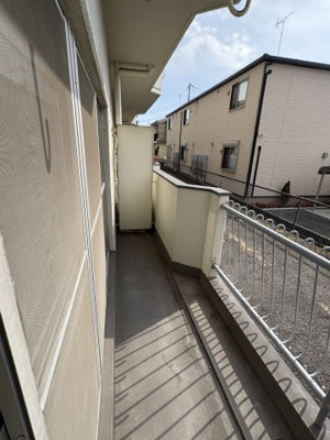 【バルコニー】 | 岸田マンション | お洗濯にも便利なバルコニー付き