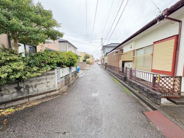 吉村町長田甲の前面道路含む現地写真