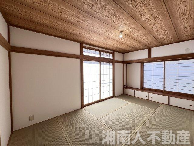 藤沢市下土棚２３７－１０戸建ての和室|和室ならではの温かな和の空間で寛ぎの時間を過ごせます