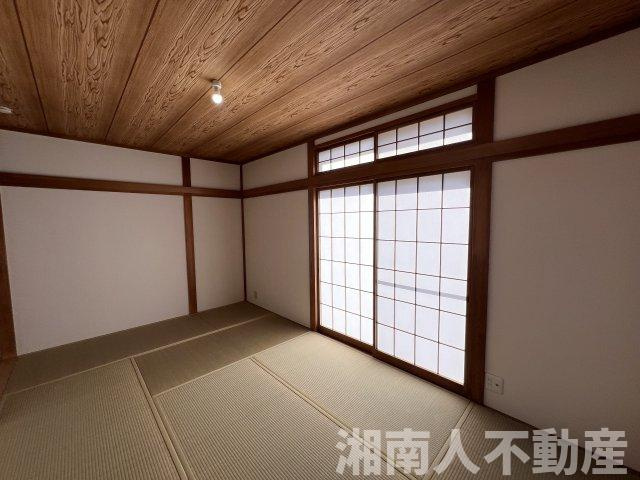藤沢市下土棚２３７－１０戸建ての和室|柔らかい畳が心地よい和室