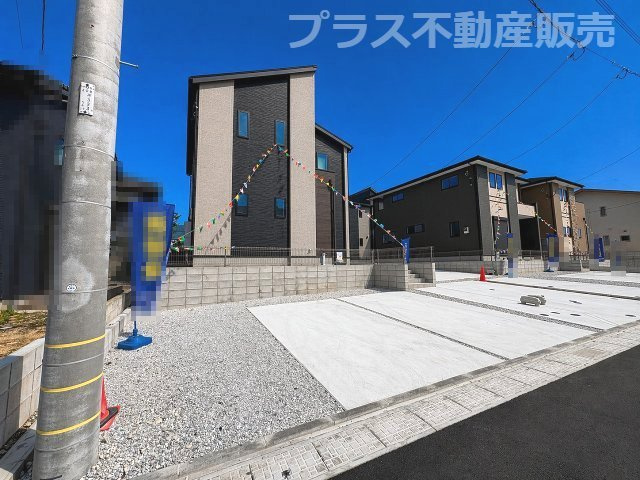 【外観】 | 糟屋郡宇美町宇美中央1丁目3期　1号棟（全6棟）【仲介手数料無料・0円】 | 現地写真。同じ物件を見るなら、プラス不動産販売にお任せ下さい。